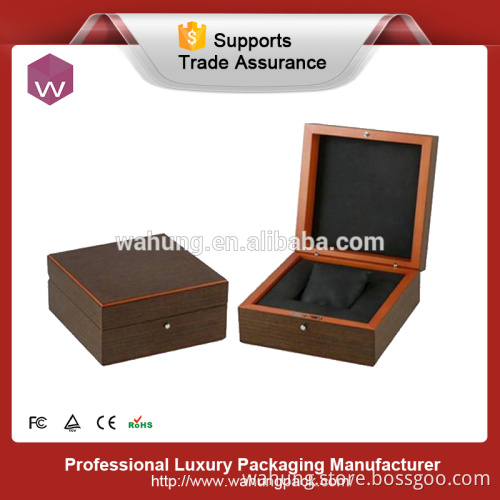 Custom made Luxury Wood Venner Watch Box Wholesale